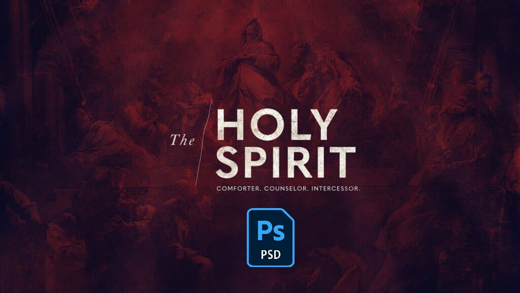 The Holy Spirit Photoshop