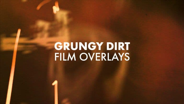 Grungy Dirt Film Burn And Light Leak Overlays