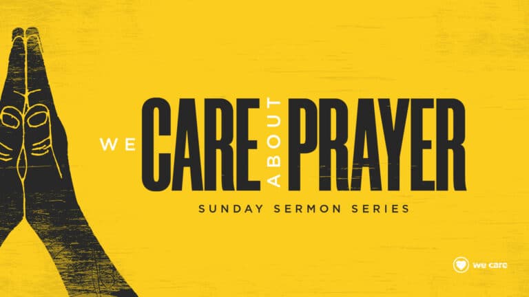 0865 We Care About Prayer
