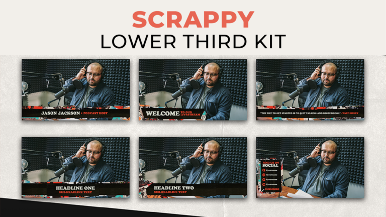 Scrappy Customizable Livestream Kit