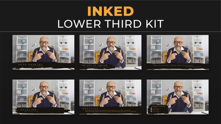 Inked Customizable Livestream Kit