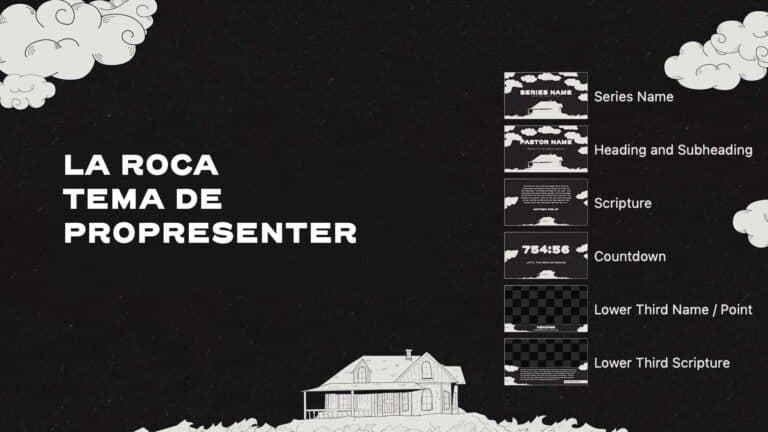 La Roca Tema De ProPresenter