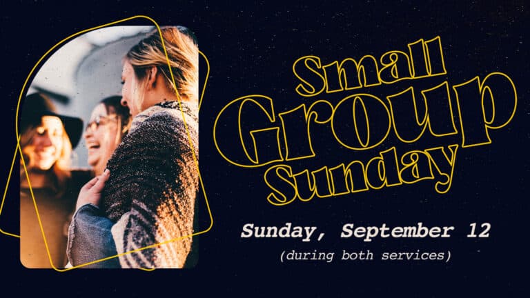 4724 Small Group Sunday