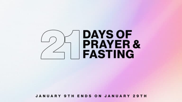 5321 21 Days Of Prayer And Fasting
