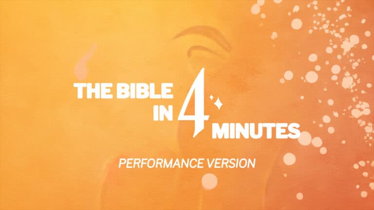 The_Bible_in_Four_Minutes_Performance
