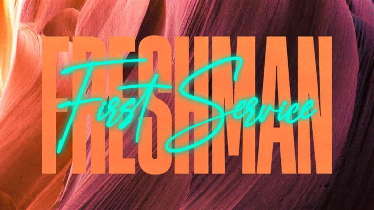 5793 Freshman First Service