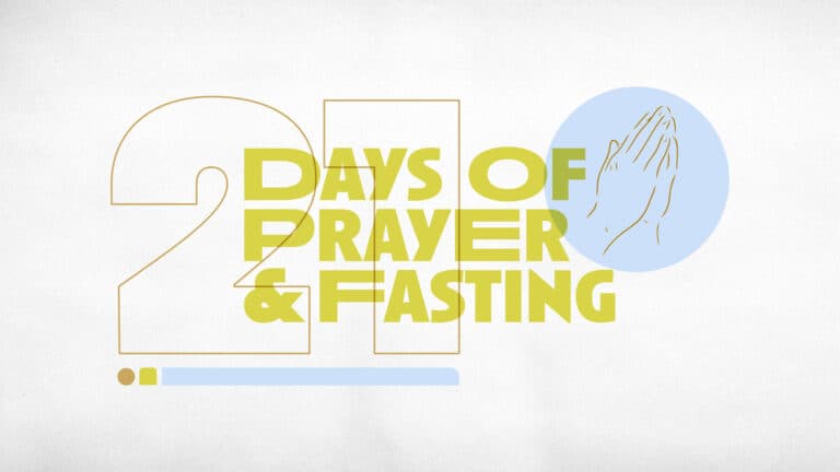 SL0091 21 Days Of Prayer And Fasting