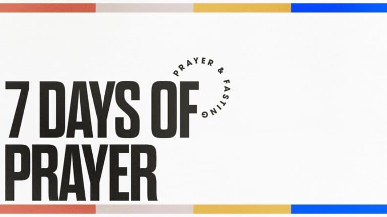 6825 7 Days Of Prayer
