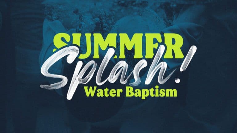 7111 Summer Splash Water Baptism
