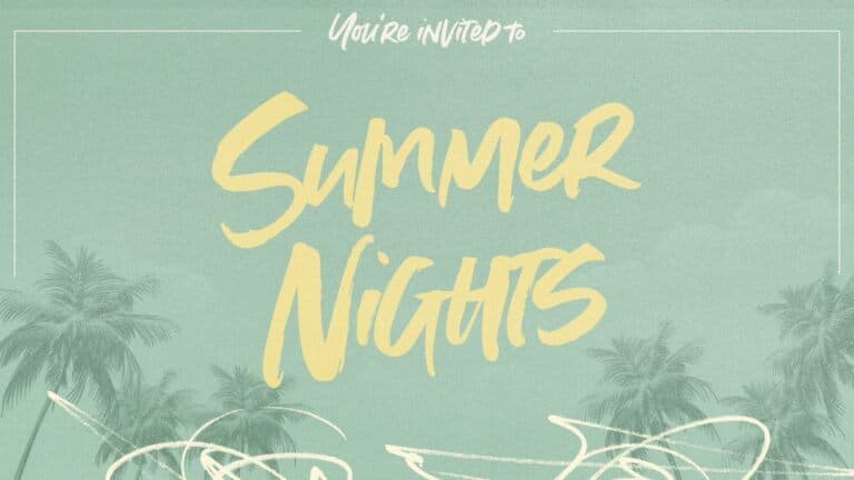 SL0279 Summer Nights Palms