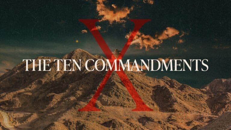 7154e The Ten Commandments
