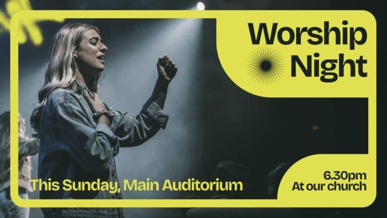 SL0284 Worship Night Framed