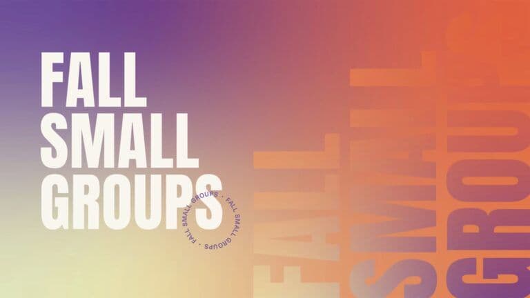 7307 Fall Small Groups