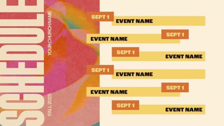 SL0310 Fall Schedule