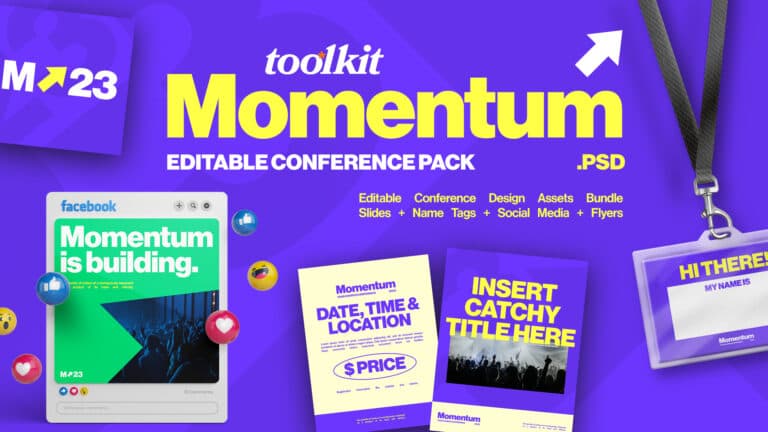 Momentum Conference Assets Bundle