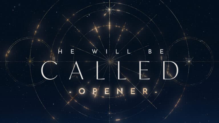 He Will Be Called Opener