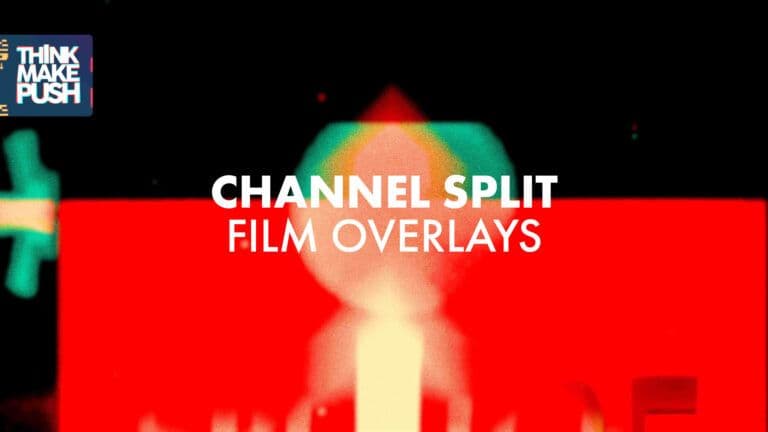 Channel Split Film Overlays