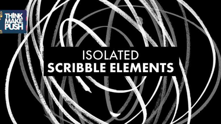 Isolated Scribble Elements