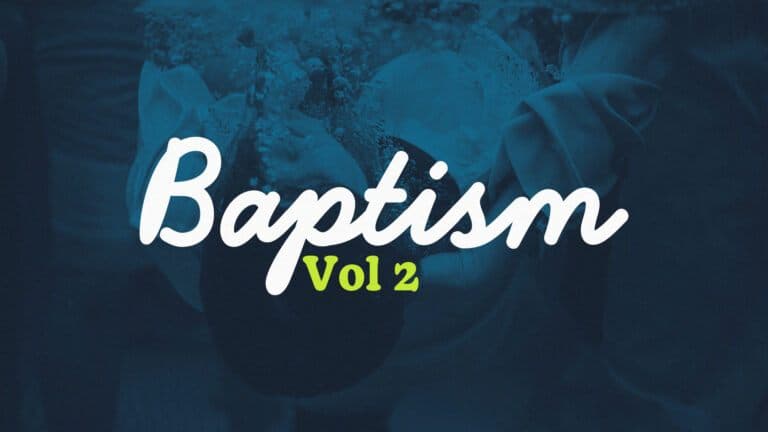 Announcements: Baptism Vol 2
